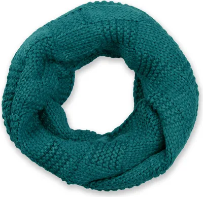 Produktbild von styleBREAKER Uni Strick Loop Schal mit Patentmuster, Uni Feinstrick Schlauchschal, Winter Strickschal 01018152