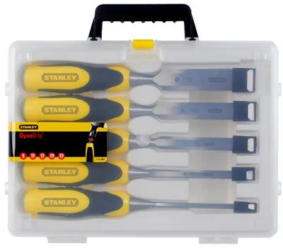 Produktbild von Stanley HTS Stechbeitel Dynagrip, Set 5-tlg