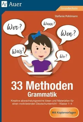 Obrázok produktu pre 33 Methoden Grammatik