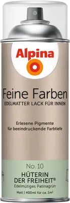 Produktbild von Alpina Feine Farben Sprühlack Hüterin d Freiheit edelmütiges patinagrün 400 ml