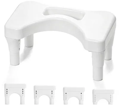 Productafbeelding van Fanwer Poepkruk Toilet Wit Volwassenen voor Badkamer