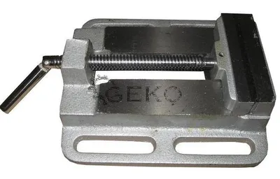 Zdjęcie produktu dla Geko G01041 - Śruba dociskowa do wiertła (żeliwo, 75 mm), kolor srebrny