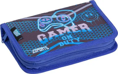 Obrázok produktu pre Peračník "Esports Gamer on Duty", 2 chlopne, na zips, LIZZYSULI 7210046008