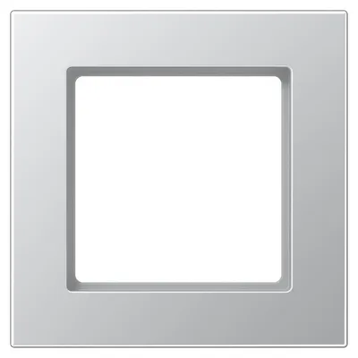 Immagine prodotto di JUNG Telaio 1f alluminio glz Kst f.GEB-K
