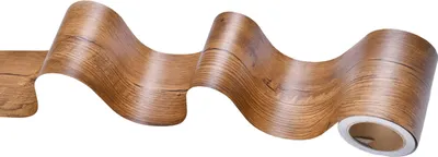 Produktbild von 1 Rolle 5 cm/10 cm x 10 m Holzmaserung Bordürenaufkleber, wasserdicht, PVC, selbstklebend, zum Abziehen und Aufkleben, Spiegelrahmen, Küche, Badezimmer, Wandbordüre, Dekoration, Tapete