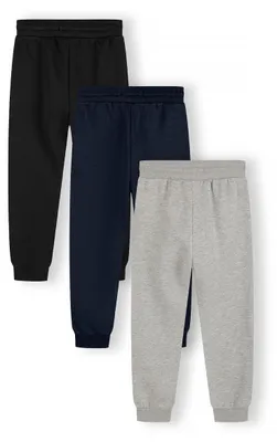 Produktbild von Minoti 3er-Pack Jogginghose Dunkelblau Gr. 104 für Jungen