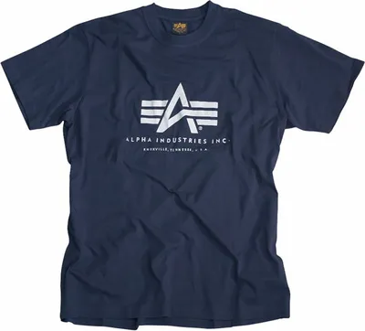 Obrázek produktu pro Pánské tričko Alpha Industries Basic T-Shirt Navy - L