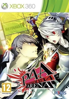 Obrázok produktu pre Atlus Persona 4 Arena, Xbox 360, Režim multiplayer, T (neplnoletí), Fyzické médiá