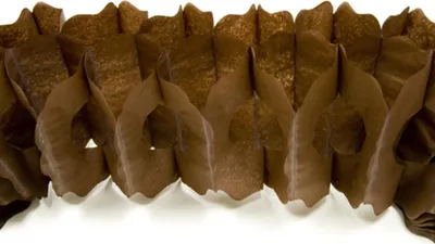 Obrázok produktu pre Papierová girlanda hnedá 15 cm x 4 m – jednotná veľkosť