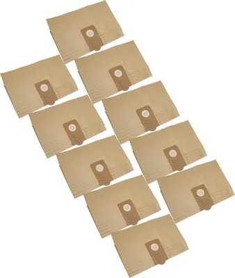 Produktbild von vhbw 50x Staubbeutel kompatibel mit Kärcher A 2001, K 2001, K 3011, NT 2001, NT 211, NT 3011 Staubsauger - 36,5cm x 29,8cm braun