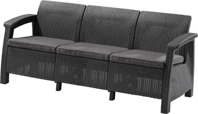 Obrázek produktu pro KETER Corfu Love Seat Max Souprava Zahradního Nábytku Antracit 17/425