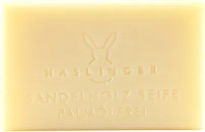Produktbild von Haslinger Palmölfreie Sandelholz Seife 100 g