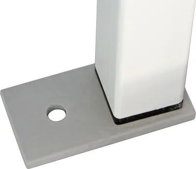 Produktbild von Bodenplatten-Set für Werkbank Rhino| BxT 10x5cm | inkl. Montagematerial | 4 Stück