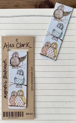 Produktbild von Lesezeichen BM64 Eulen – Alex Clark