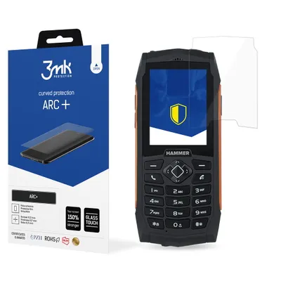 Produktbild von 3mk Display Schutzfolie ARC+ für MyPhone Hammer 3/3 Plus 0,17mm Self-Heal