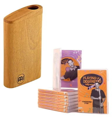 Immagine prodotto di Didgeridoo da viaggio 21 cm - modello compatto con DVD