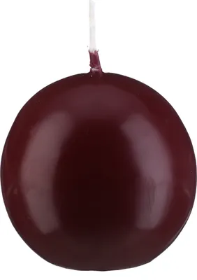 Produktbild von Kugelkerzen Bordeaux Ø 50 mm, 16 Stück