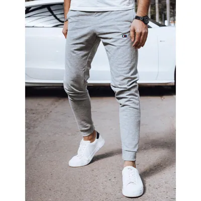 Imagen del producto de Pantalones deportivos para hombre, color gris claro, talla L