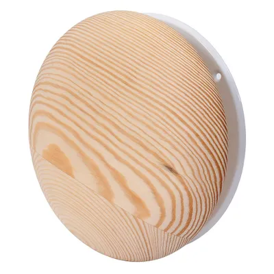 Immagine prodotto di Europlast KD100 – Valvola a disco in legno, diametro 100 mm, pino