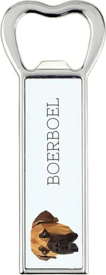 Image de Boerboel - Décapsuleur avec image et inscription pour bière de Art-Dog