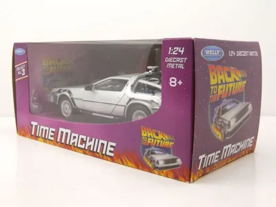 Image de Welly 22443 DeLorean Retour vers le futur partie 1:24