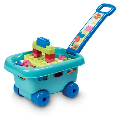 Obrázek produktu pro Tahací vozík s 30 stavebními bloky
