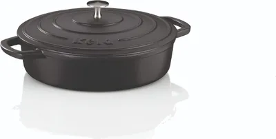 Obrázek produktu pro Kela Calido, 3,2 l, Černá, Litina, Smalt, 300 °C, 28 cm