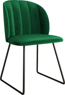 Produktbild von MIRJAN24 Stuhl Ozevro, Polsterstuhl, Esszimmerstuhl, Beine aus Metall, 58x52x80 cm (Farbe: Magic Velvet 2225)