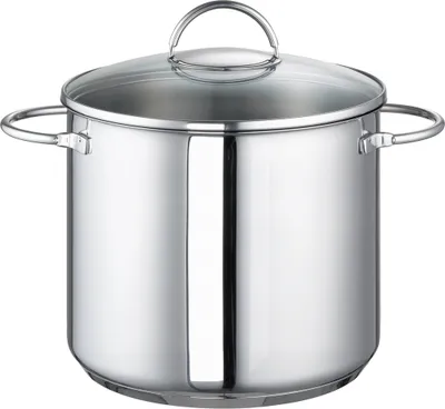 Produktbild von ROHE Germany Edelstahl-Suppentopf Ravenna, 24 cm, ca. 9 Liter, mit Deckel