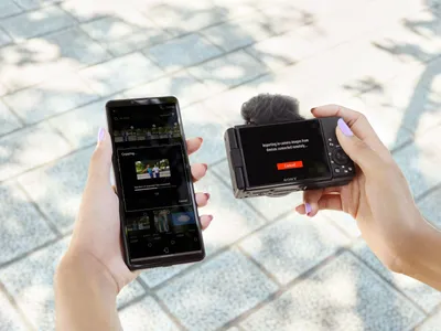 Zdjęcie produktu dla Aparat cyfrowy Sony ZV-1F
