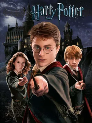 Produktbild von Harry Potter - Leinwanddruck PM3344 (40 cm x 30 cm) (Grau/Schwarz)