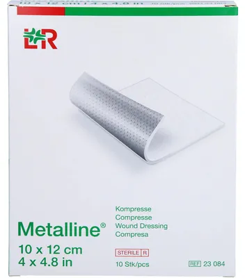 Image de Compresses Metalline stériles, 10 pcs COM