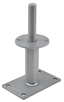 Produktbild von PITZL Pfostenträger Typ 10921.1000 ZiNiP beschichtet rechts/links