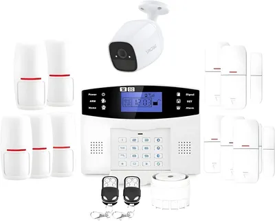 Obrázok produktu pre Bezdrôtový inteligentný domáci alarmový systém s podporou GSM a Wi-Fi