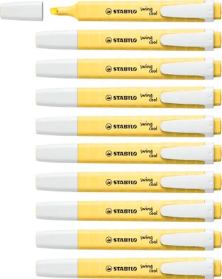 Image de STABILO swing cool Marqueur Pastel 1 pièce(s) Ciseau Jaune