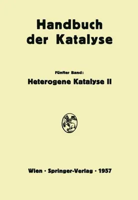 Obrázek produktu pro Heterogene Katalyse II