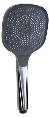 Produktbild von VIGOUR V3 individual Handbrause Softedge 3 Strahlarten Anti-Kalk für Durchlauferhitzer, chrom