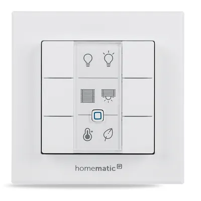 Obrázek produktu pro HomeMatic HMIP-WRC6, Bílá, 869.525 MHz, IP20, Baterie, 50 mA, AAA