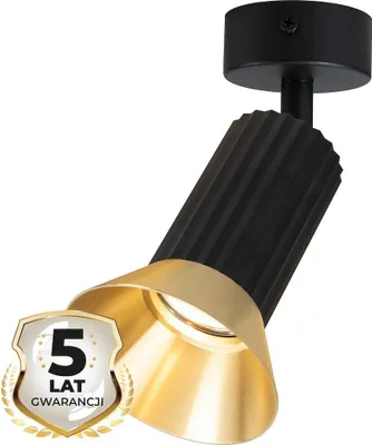 Zdjęcie produktu dla Reflektor sufitowy Milagro TULIP czarny 1xGU10 aluminium