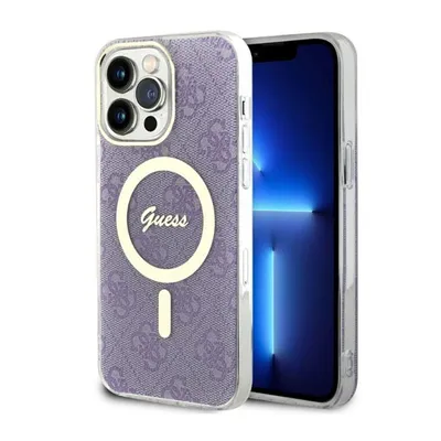 Obrázek produktu pro Guess 4G MagSafe - pouzdro pro iPhone 14 Pro Max (fialové)