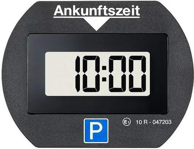 Produktbild von Needit Dyskoteka elektronicznego parkowania Park Lite I Dyskoteka automatycznego parkowania elektrycznego z autoryzacją Federalnej Agencji Podróży I Zegar cyfrowego parkowania z 2 wyświetlaczami i