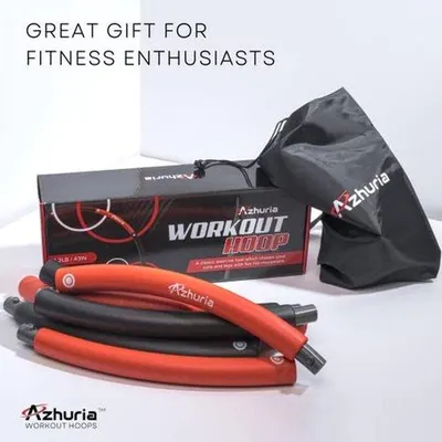 Produktbild von Famanu Hula-Hoop-Reifen mit Gewicht - 1,5 kg und 109 cm Durchmesser