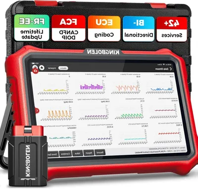Produktbild von OBD2-Diagnosegerät – Autoscan-Tool – Fehlercode-Lesegerät – Steuergeräte-Programmierer – Diagnosetester – Drahtlos, Bluetooth