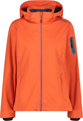Immagine prodotto di Giacca con zip e cappuccio CMP, modello "Woman", colore Campari, taglia 46