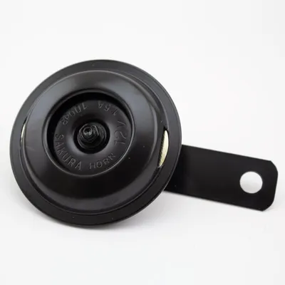 Zdjęcie produktu dla Hupe 12V Ø 75mm schwarz 100dB