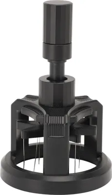 Zdjęcie produktu dla Mieszadełko do kawy obrotowe, magnetyczne, ze stali nierdzewnej, wielofunkcyjne, ręczne, igłowe, 53 mm