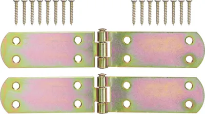 Produktbild von Parkside Scharniere- / Riegel Eisenwaren Sicherung Tor Garten DIY Kistenband 2er-Set