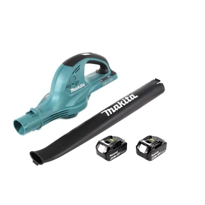 Produktbild von Makita DUB 361 M 2x 18 V / 36 V Akku Laubbläser Gebläse + 2x Makita BL 1840 B 4 Ah / 4000 mAh Akku