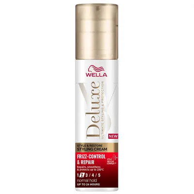 Zdjęcie produktu dla WELLA DeLuxe Krem do stylizacji włosów Frizz Control & Repair 100ml