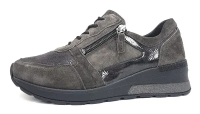 Produktbild von Waldläufer H-Clara Damenschuhe Schnürschuhe Sportive Schnürer Grau Freizeit, Schuhgröße:EUR 39 | UK 6